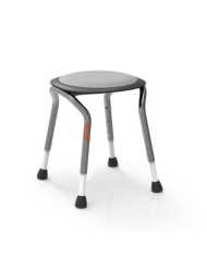 Tabouret de douche avec siège pivotant