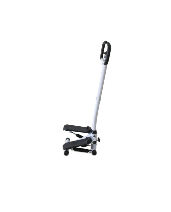Stepper/Pédalier compact avec poignées et compteur digital – Appareil de fitness et rééducation