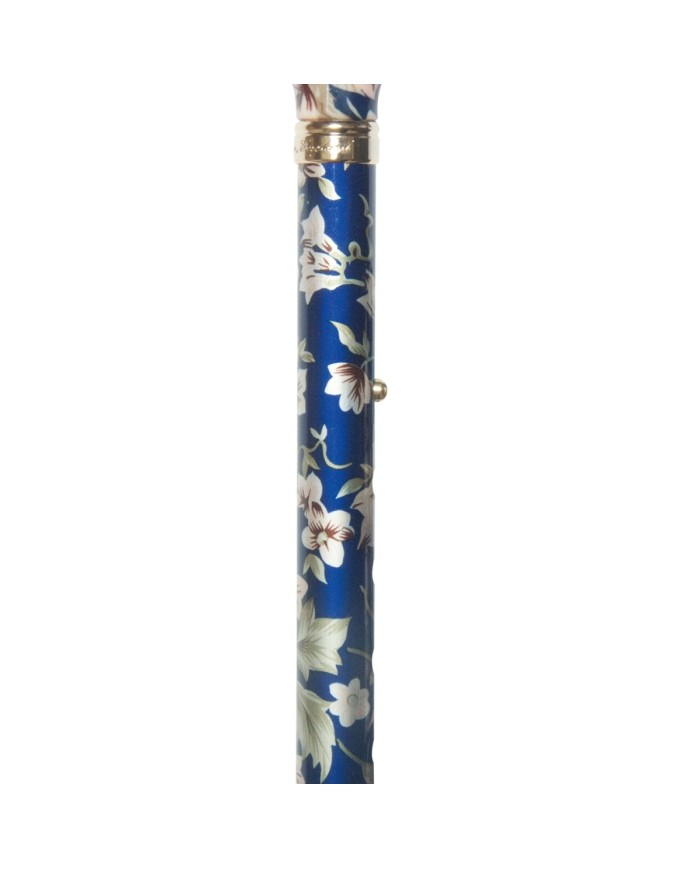 Canne de marche pliante Derby Royal Bleu