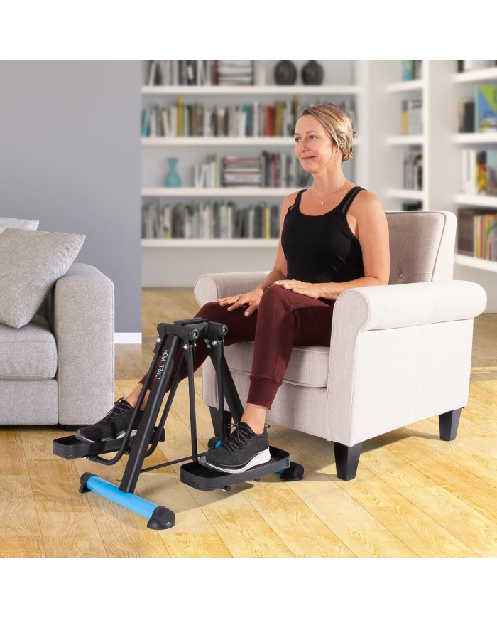 Pédalier elliptique compact pour jambes – Rééducation, fitness et circulation