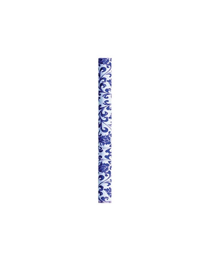 Canne de marche pliante réglable cachemire violette