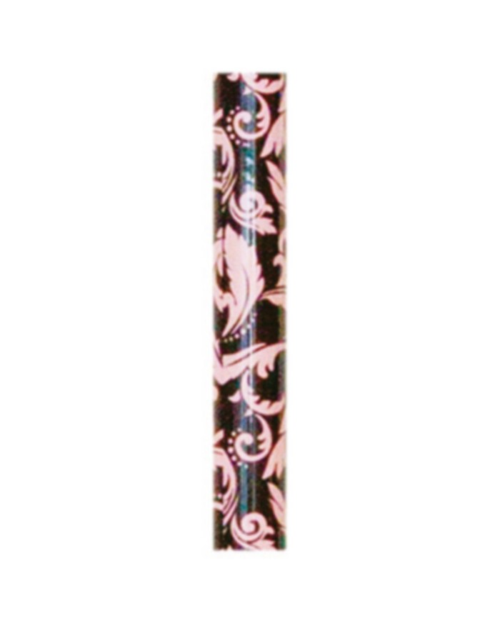 Canne de marche pliante réglable cachemire rose