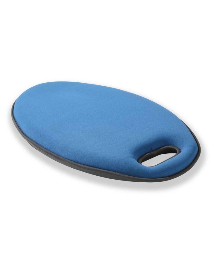 Support confort genoux bleu