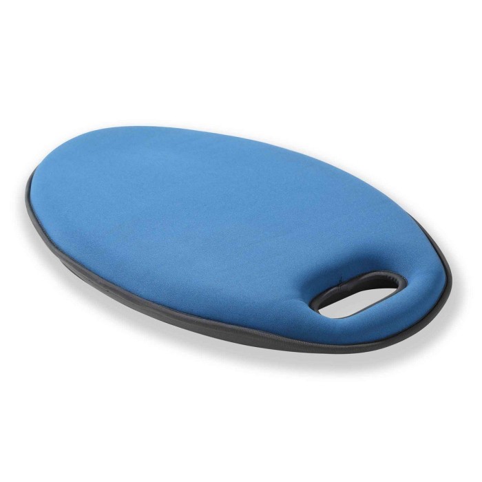 Support confort genoux bleu