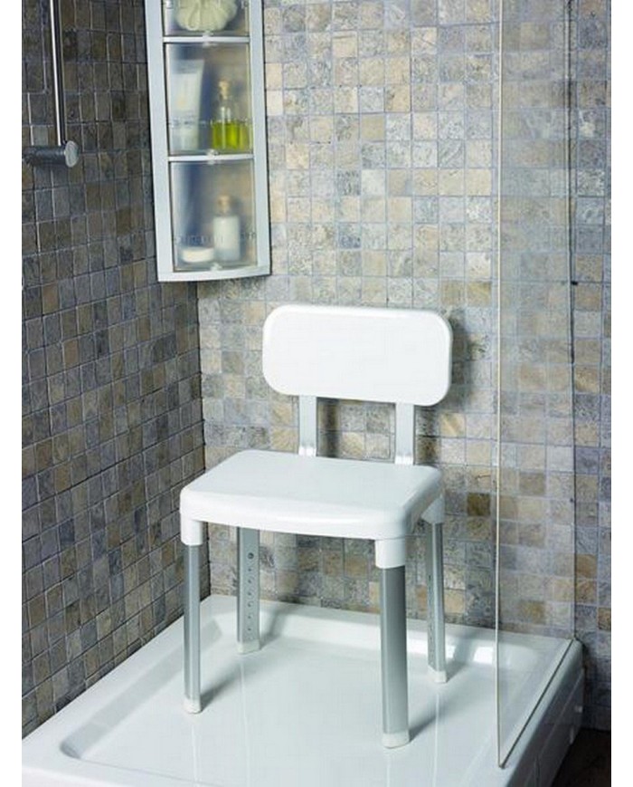 CHAISE DE DOUCHE ajustable