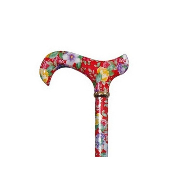Canne de marche réglable Classic Canes Festival de fleurs