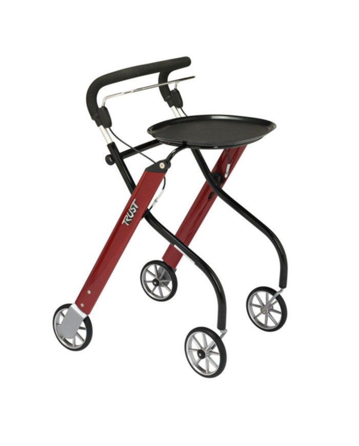 Déambulateur intérieur Let's Go Indoor – Léger, étroit et pratique avec plateau et sac