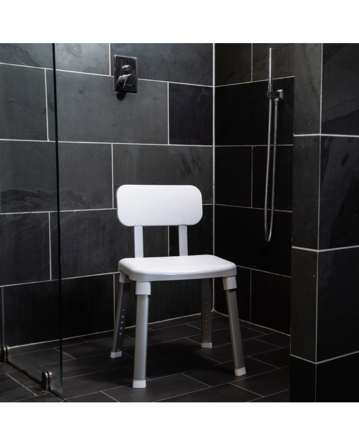 Chaise de douche ajustable