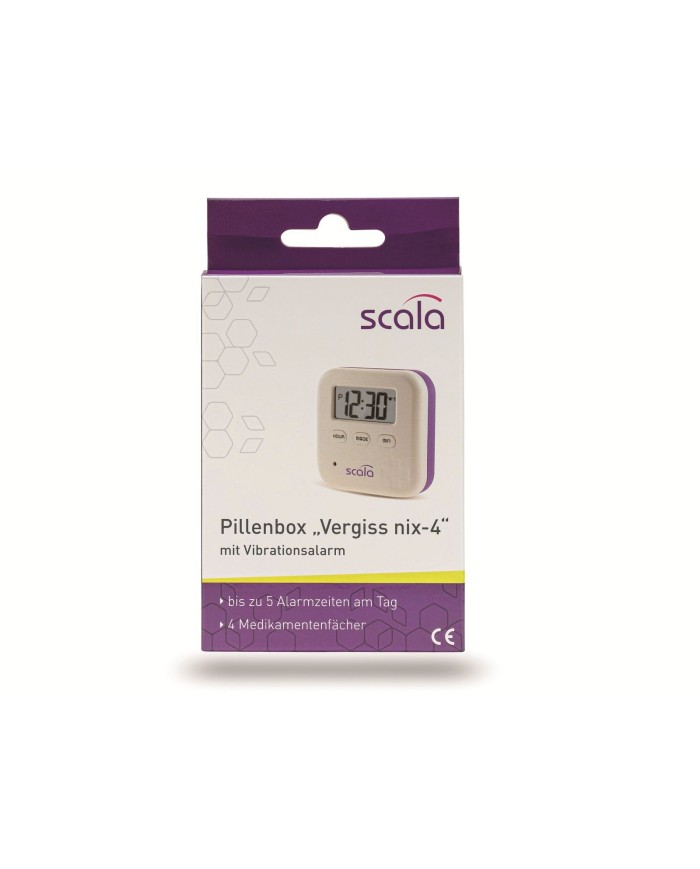 Pilulier avec alarme