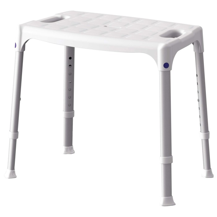 Couleur Senior - Tabouret de douche large - Ultraléger