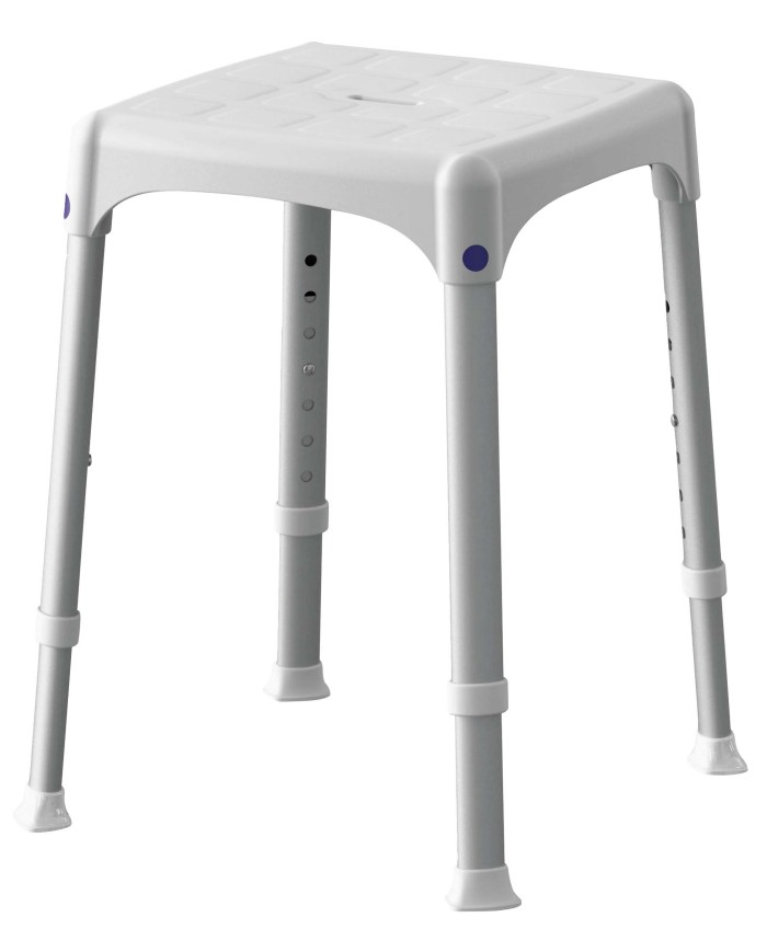 Tabouret de douche carré