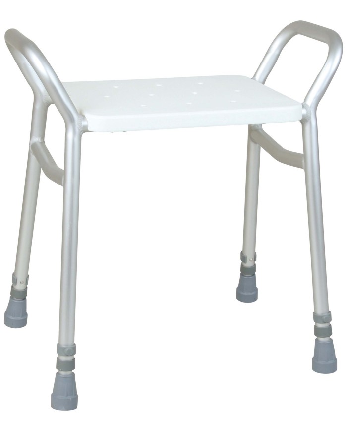 Tabouret de douche avec poignées