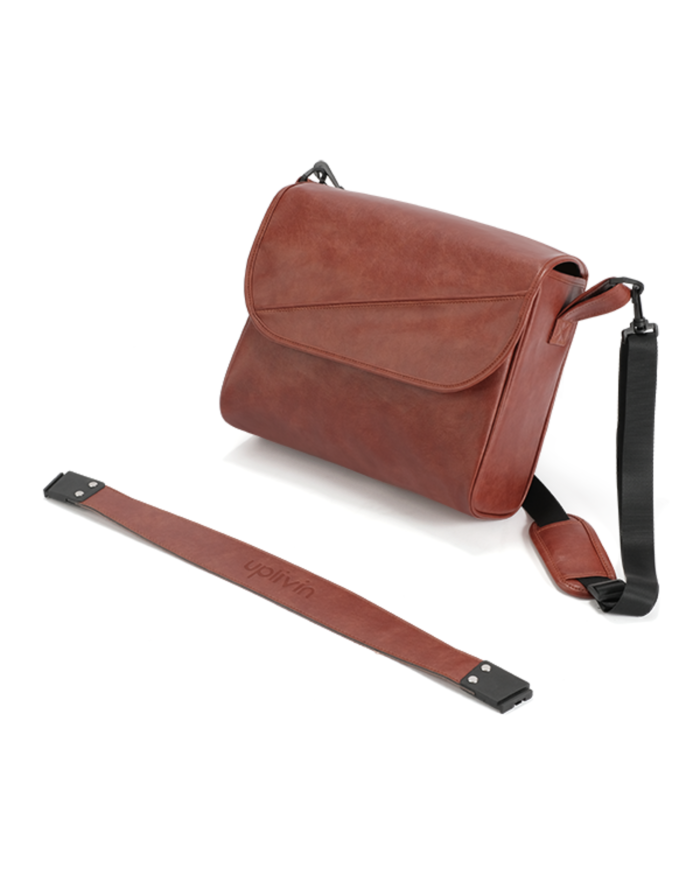 Déambulateur Trive 4 roues Uplivin – Léger, pliant double, avec sac et porte-canne