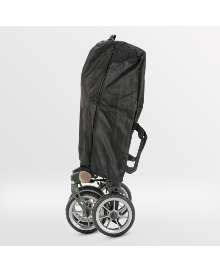 Déambulateur Trive 4 roues Uplivin – Léger, pliant double, avec sac et porte-canne