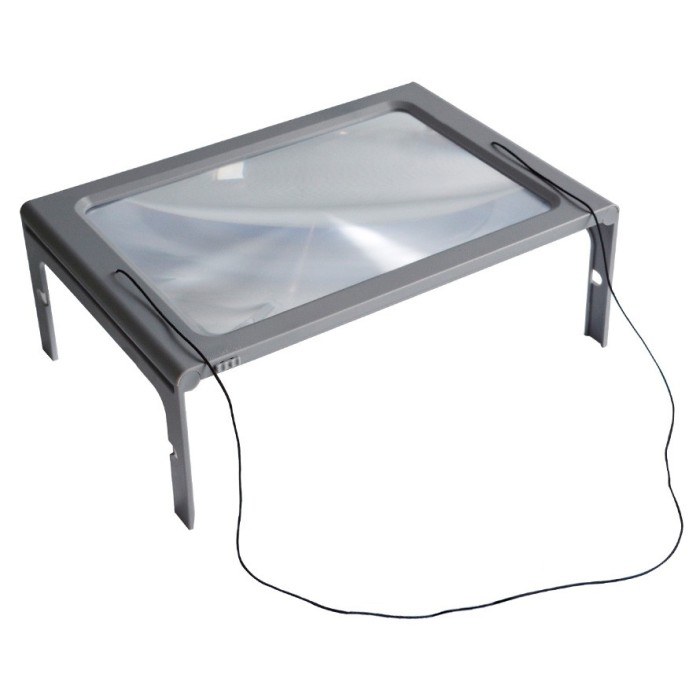 Loupe grand format à led