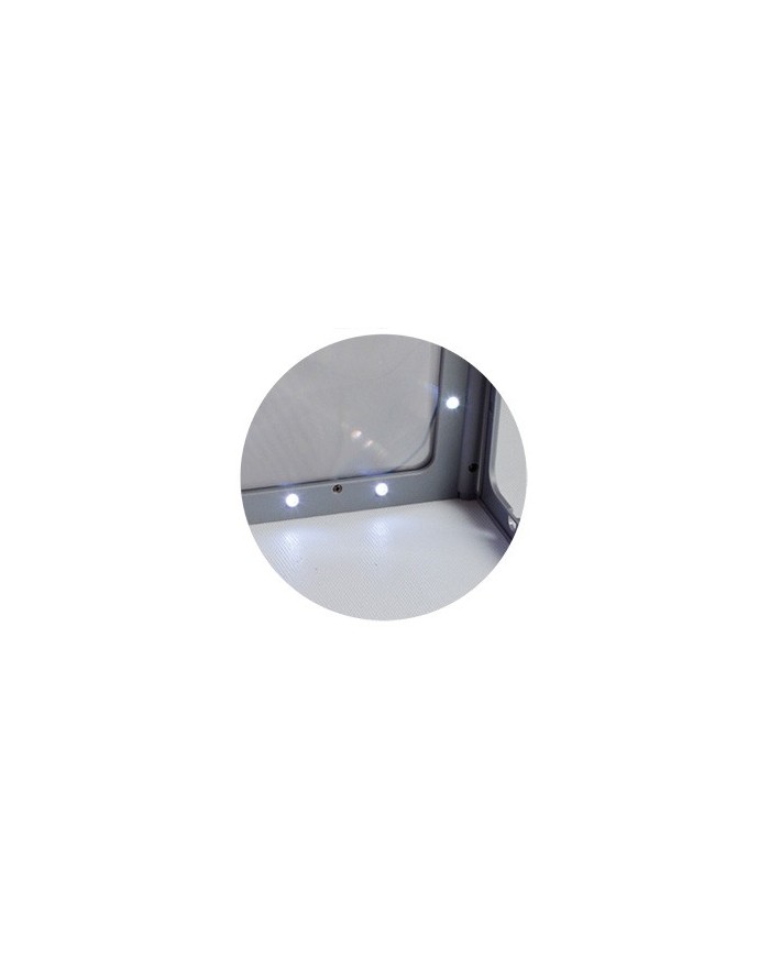 Loupe grand format à led