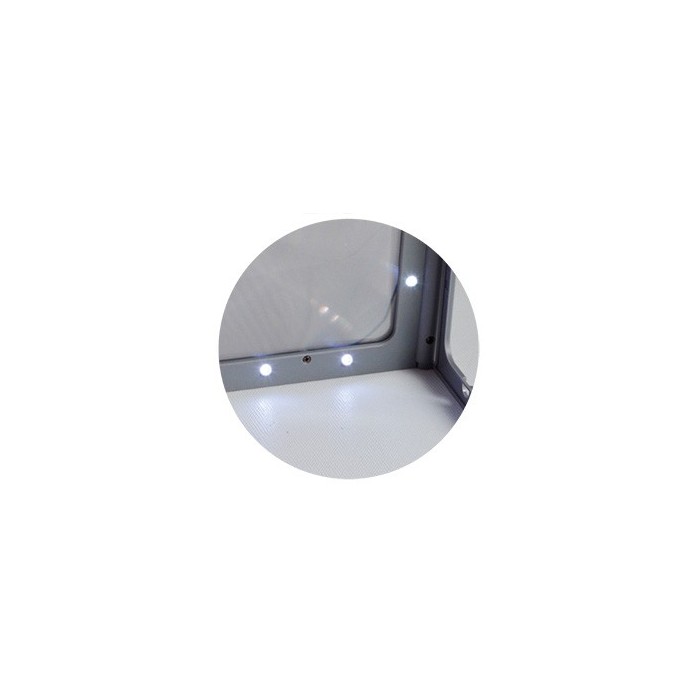 Loupe grand format à led