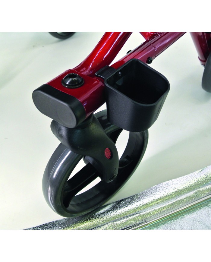 Couleur Senior - Rollator 4 Roues Pliant Neo Strong - H 81 à 96 cm