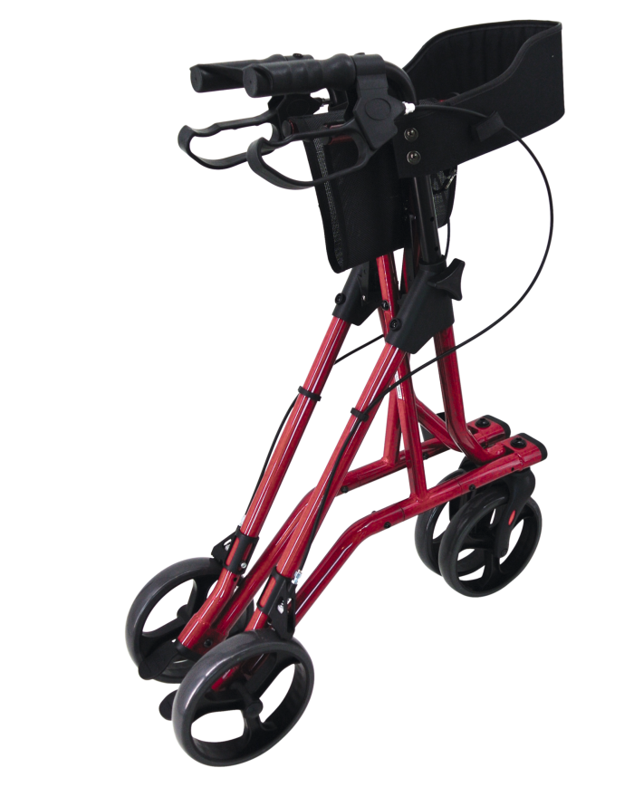 Couleur Senior - Rollator 4 Roues Pliant Neo Strong - H 81 à 96 cm