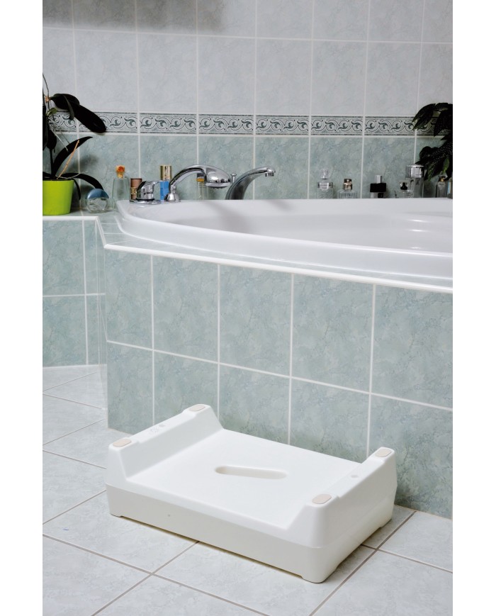 Couleur Senior - Marchepied Inversable Blanc - H10 ou 15cm