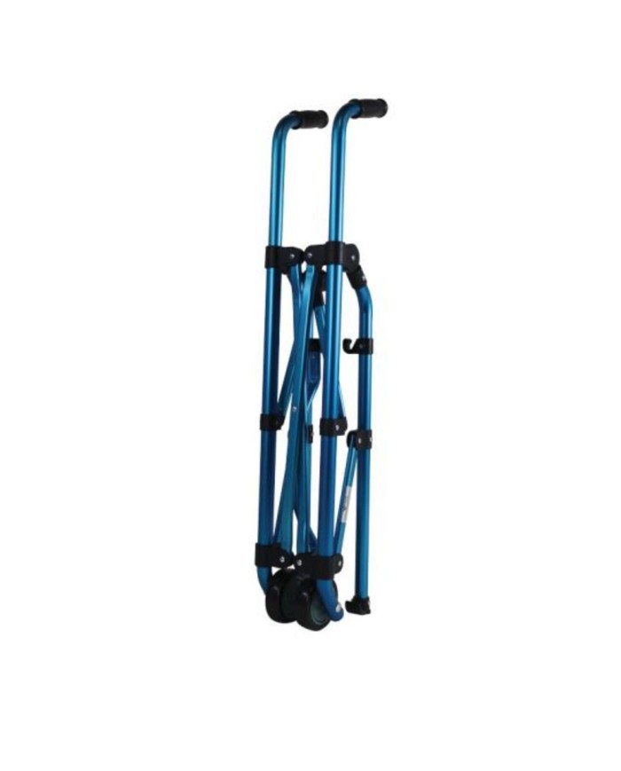 Couleur Senior - Rollator pliable Neo Compact - Réglable en hauteur 8 positions
