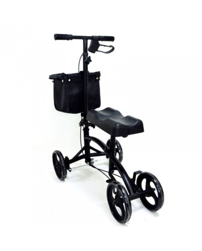 Couleur Senior - Déambulateur Pliant repose-genou - H 91 à 106 cm