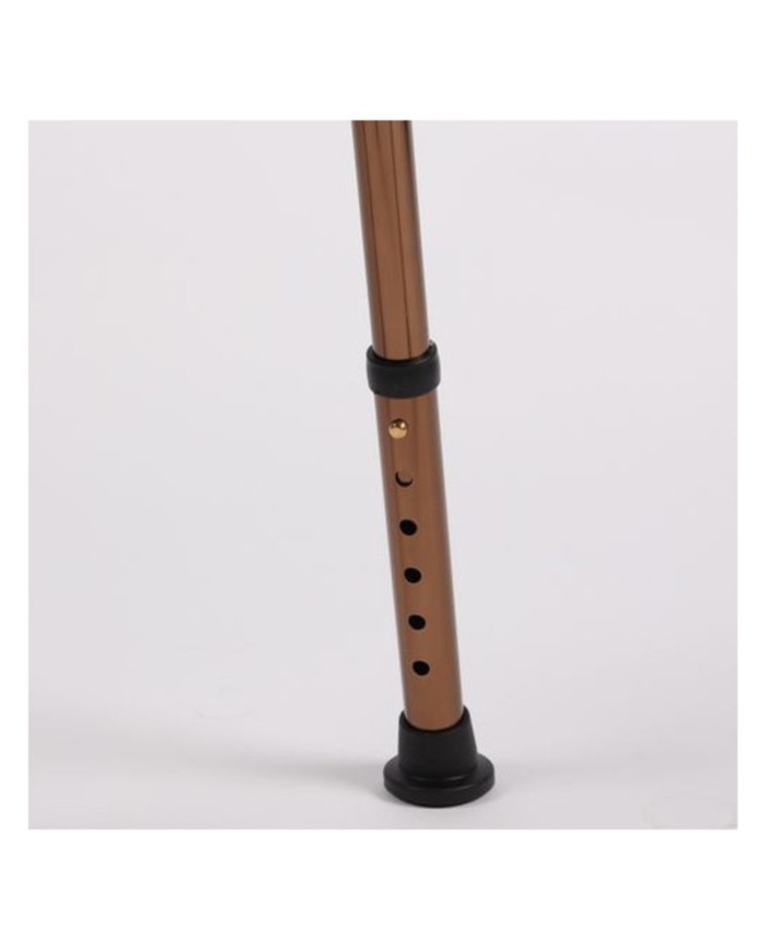 Couleur Senior - Tabouret de douche Bamboo -  H 38,2 à 50,5 cm