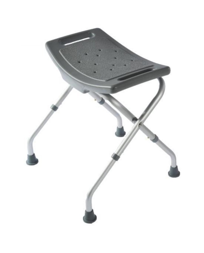 Couleur Senior - Tabouret de Douche Bora Pliant - H 43 à 47 cm