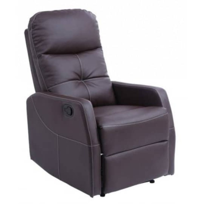 Couleur Senior - Fauteuil De Relaxation Mercato - Avec Inclinaison Dossier Et Repose Jambes