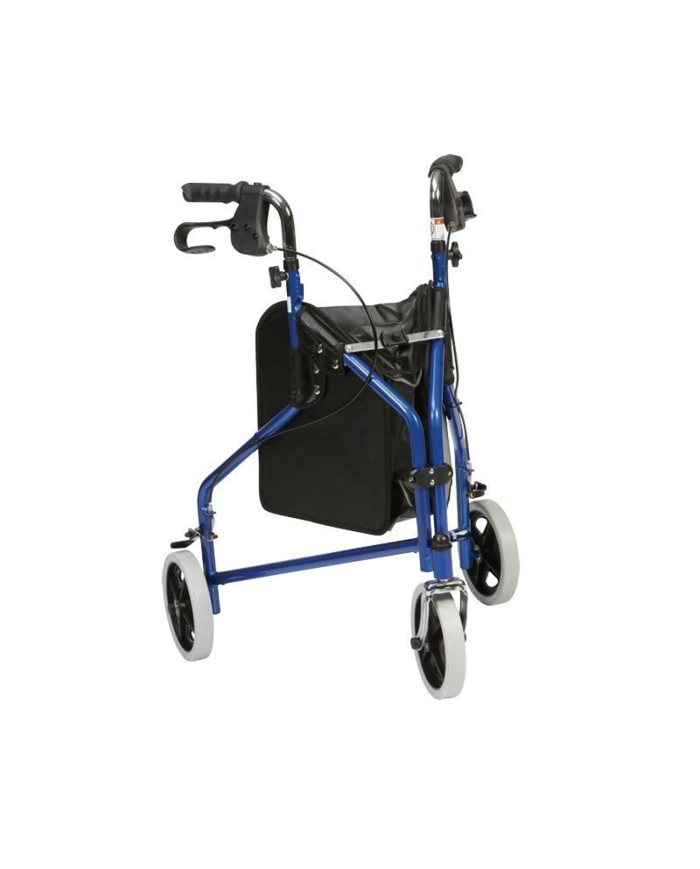 Couleur Senior - Rollator Pliant 3 Roues Delta - H83 à 93 cm