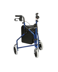 Couleur Senior - Rollator Pliant 3 Roues Delta - H83 à 93 cm