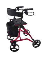 Couleur Senior - Rollator 4 Roues Pliant Neo Strong - H 81 à 96 cm