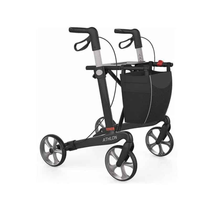Couleur Senior - Rollator carbone Rehasense Athlon - 55 ou 62 cm