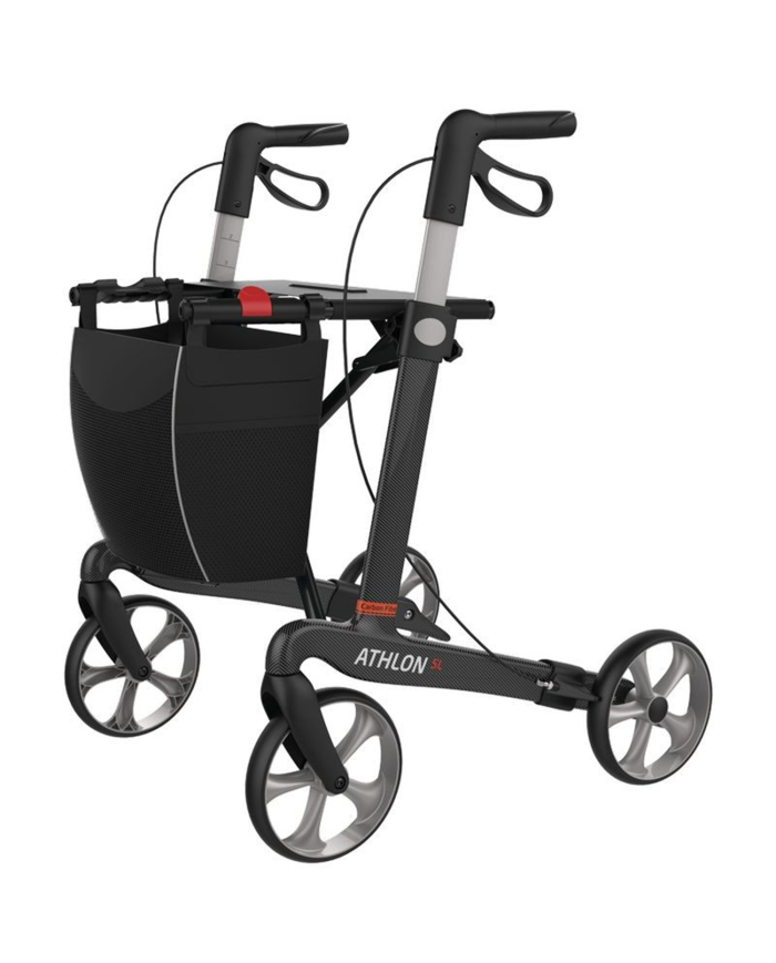Couleur Senior - Rollator carbone Rehasense Athlon - 55 ou 62 cm