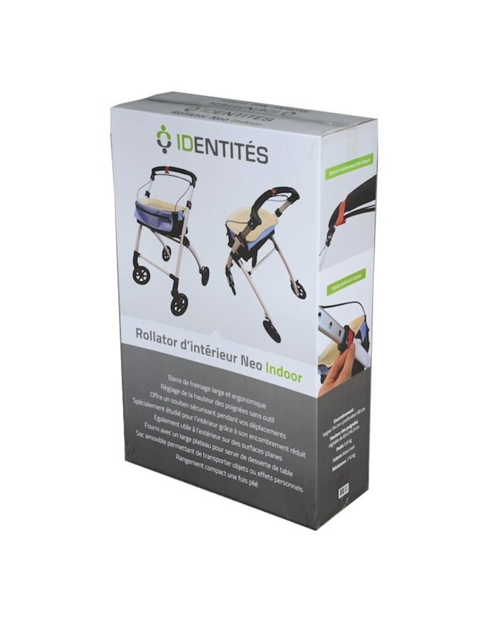 Couleur Senior - Rollator D'Intérieur Neo Indoor - H 83 à 94.5 cm