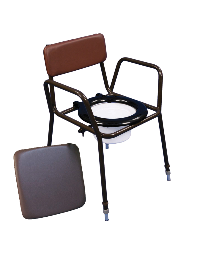 Couleur Senior - Chaise Percée Réglable en Hauteur - Pratique et Hygiénique