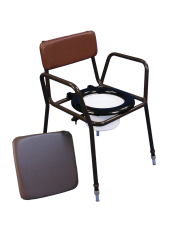 Couleur Senior - Chaise Percée Réglable en Hauteur - Pratique et Hygiénique