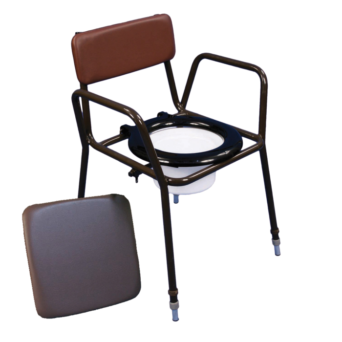 Couleur Senior - Chaise Percée Réglable en Hauteur - Pratique et Hygiénique
