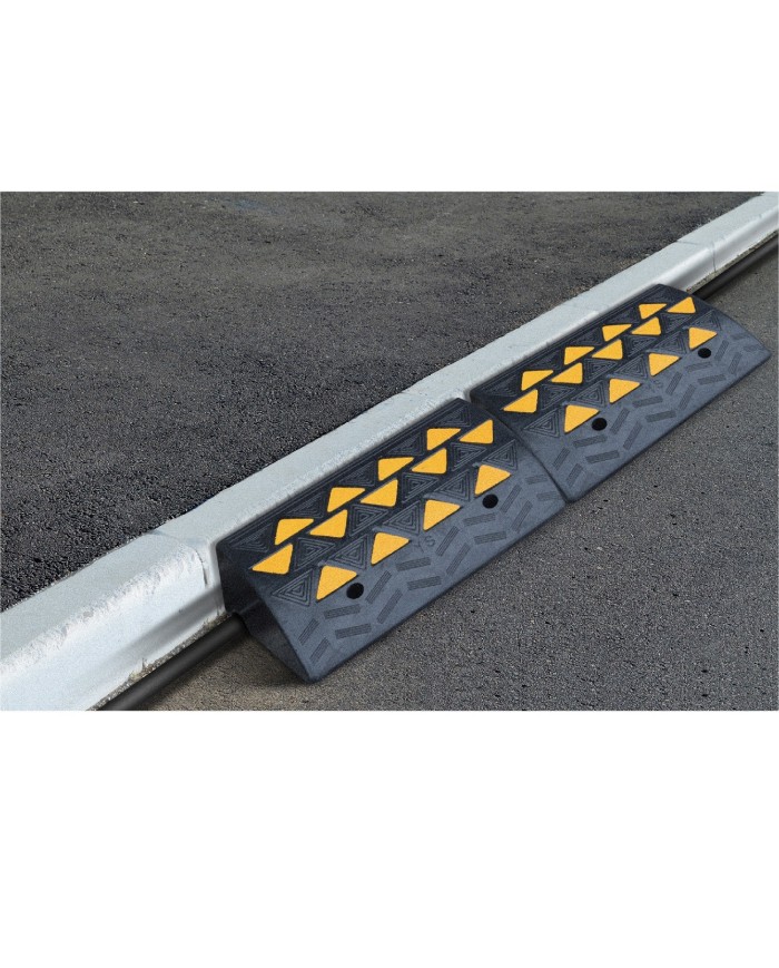 Rampe de seuil en Caoutchouc durable Portable 15 cm