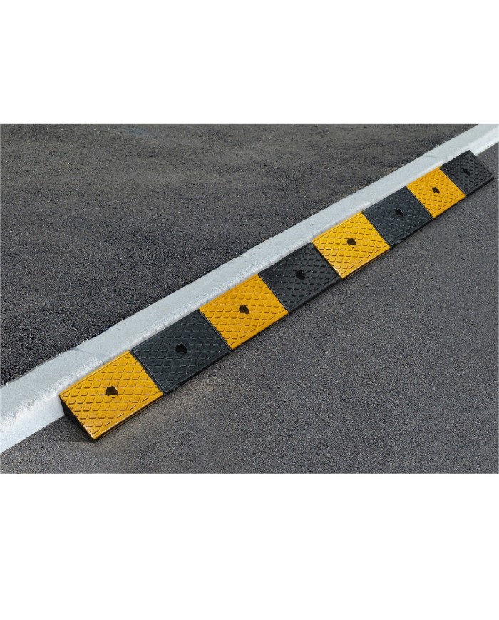 Couleur Senior - Rampe de Seuil en Caoutchouc 4cm
