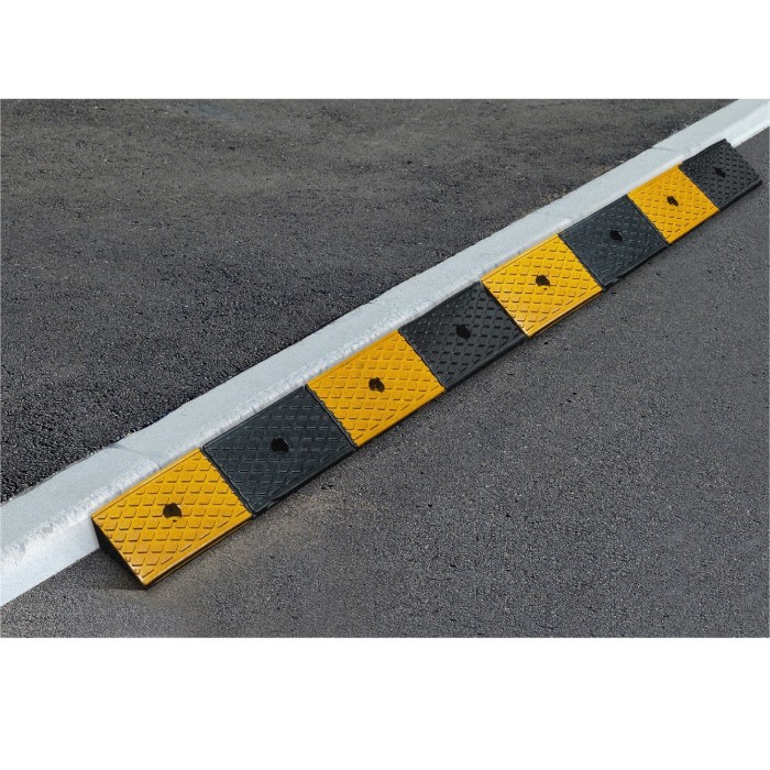 Couleur Senior - Rampe de Seuil en Caoutchouc 4cm