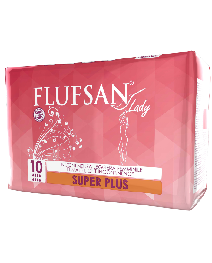 Flufsan Lady Super Plus – Protections féminines incontinence légère x10