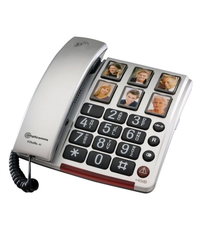 Couleur Senior - Téléphone Grosses Touches - 90 Décibels