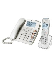 Couleur Senior - Téléphone filaire+Téléphone DECT - Répondeur Intégré