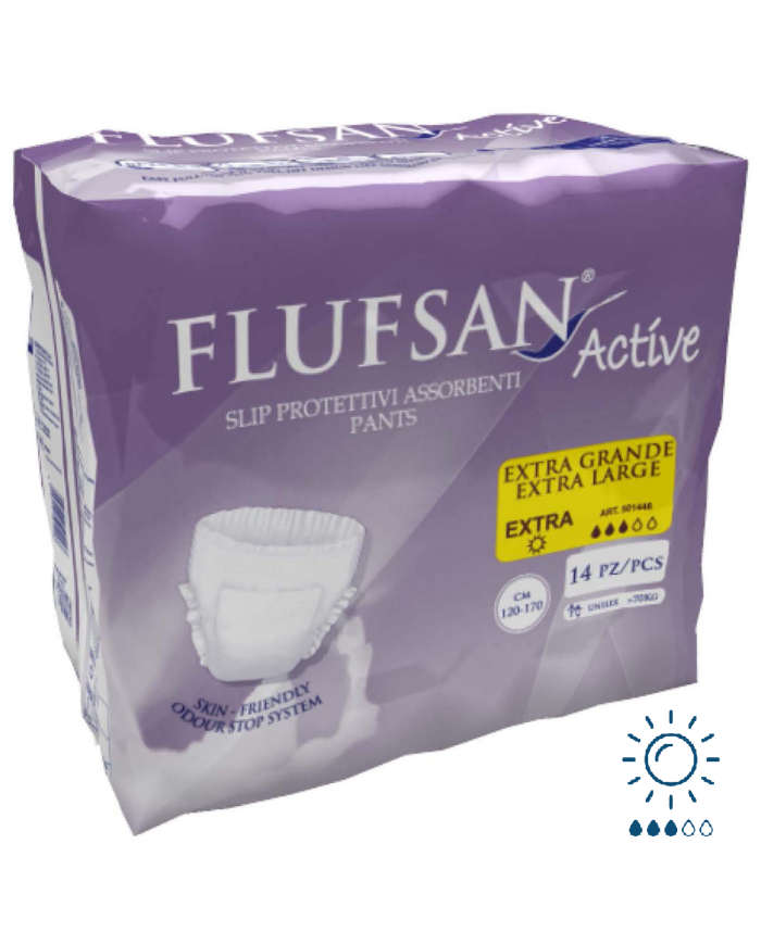 Culotte adulte jour extra large sachet 14 pcs