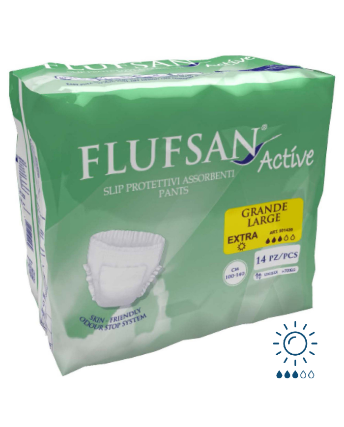 Culotte adulte jour extra large sachet 14 pcs