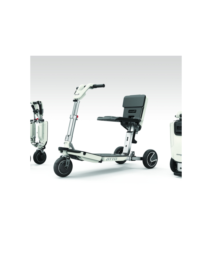 Scooter ATTO Blanc - Pliable AT01-100-B2-0