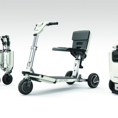 Scooter ATTO Blanc - Pliable AT01-100-B2-0