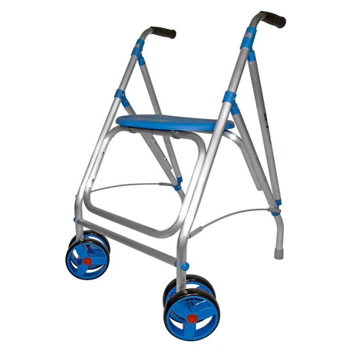Rollator ARA-D - 2 Roues Pivotantes