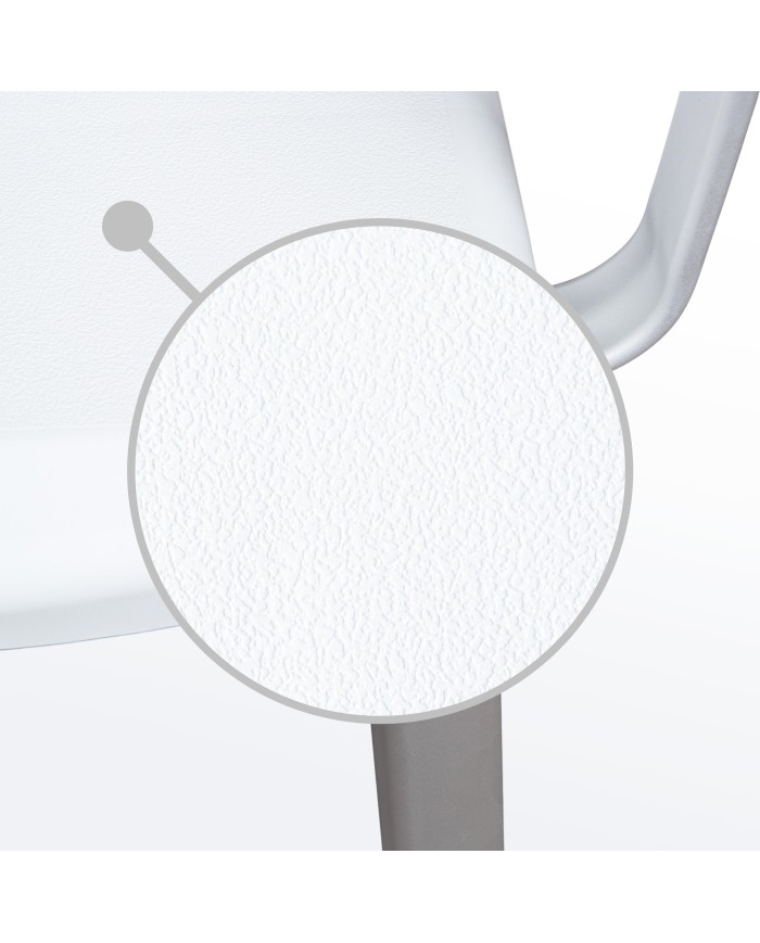 Chaise de douche et de bain élégante ajustable avec accoudoirs